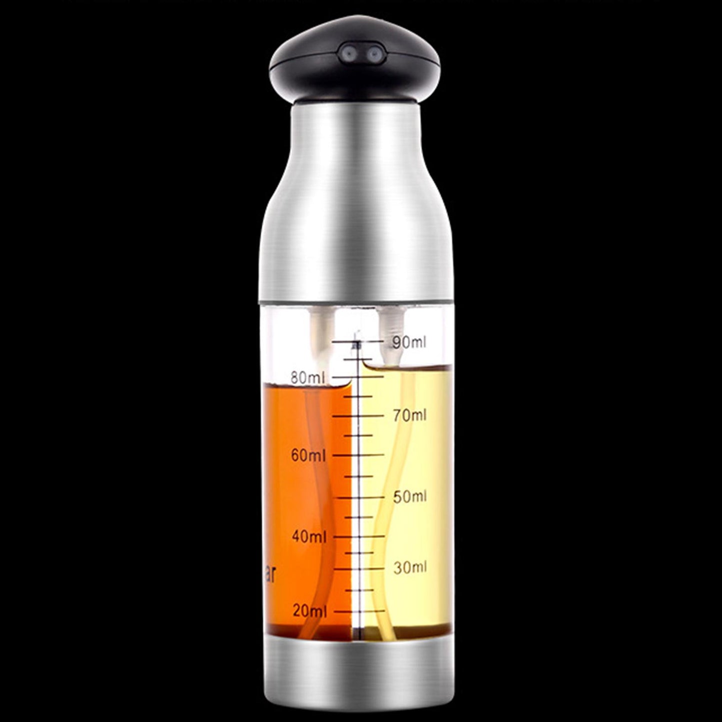 Oil Sprayer Bottle Double Nozzles Kitchen Gadget for Outdoor Barbecue Frying