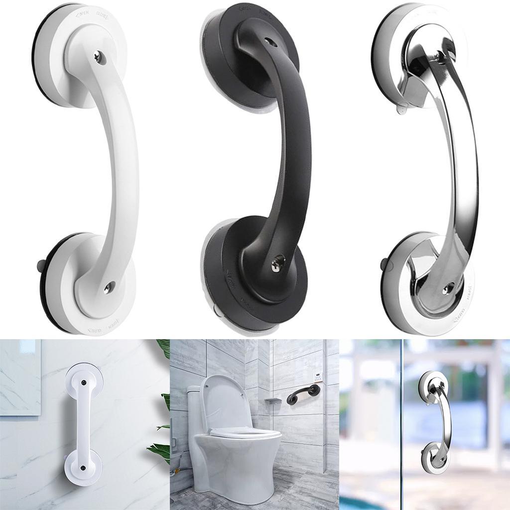 Suction Cup Door Handle Household Accessories Helping Handle for Hotel White