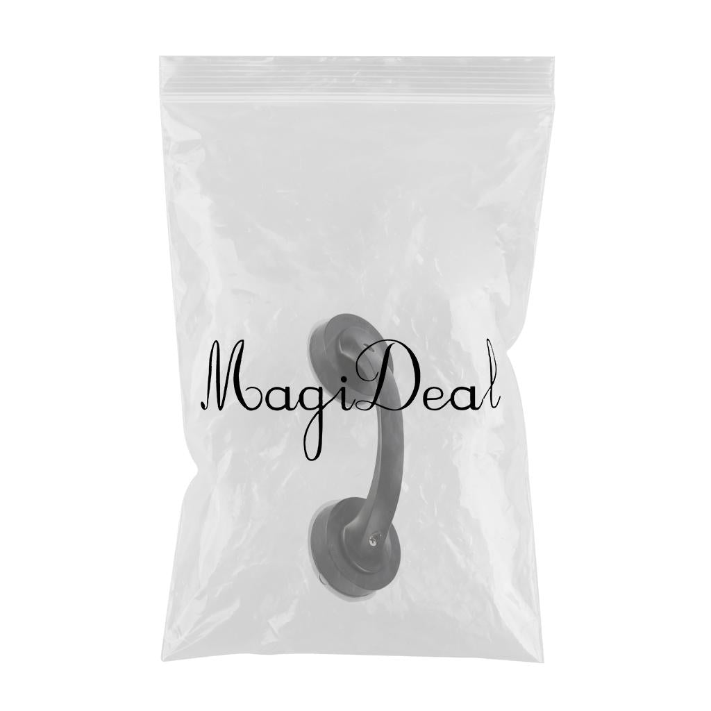 Suction Cup Door Handle Household Accessories Helping Handle for Hotel Black