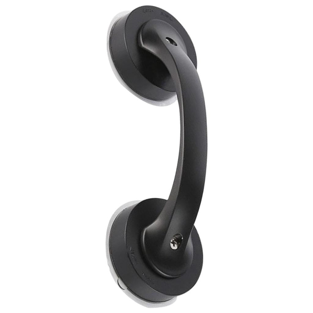 Suction Cup Door Handle Household Accessories Helping Handle for Hotel Black