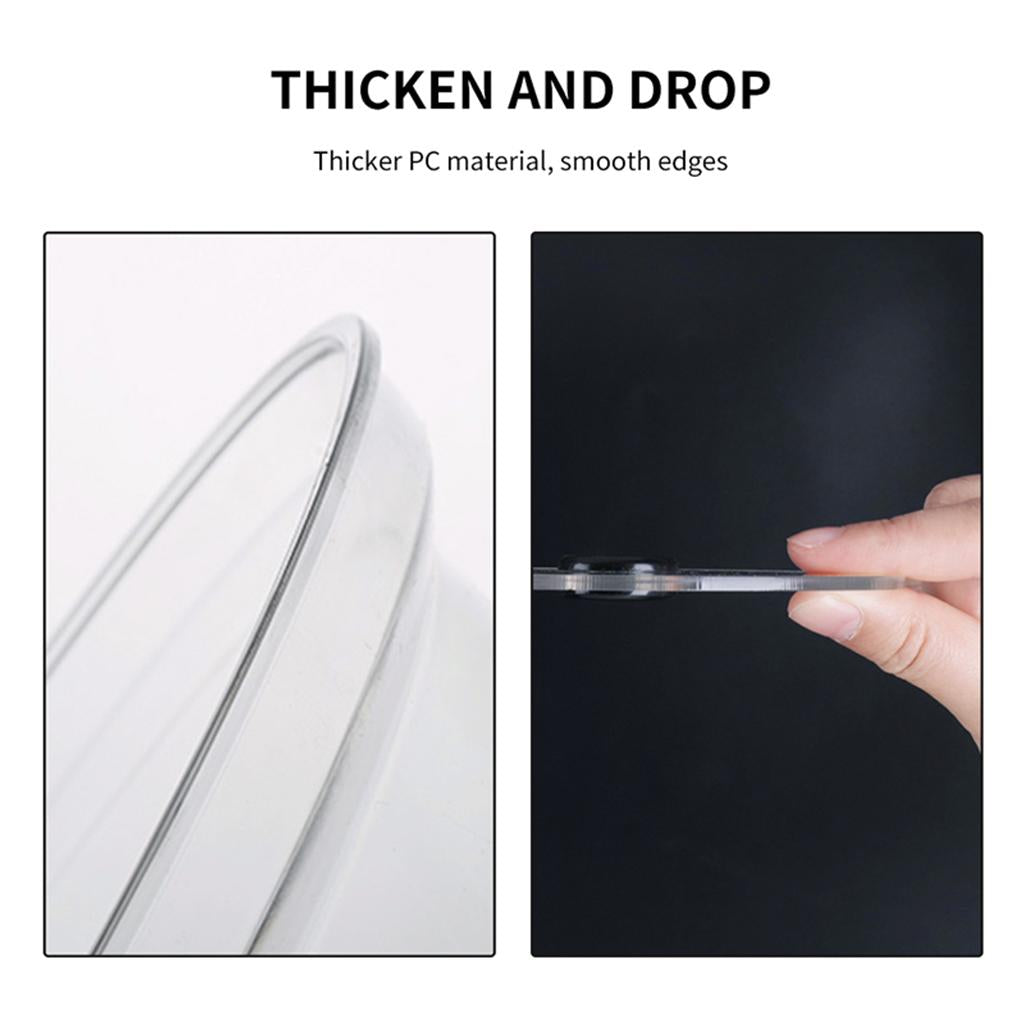 Acrylic Smoking Gun Lid Dome Cover for Smoke Infuser Smoker Gun Plates Cups