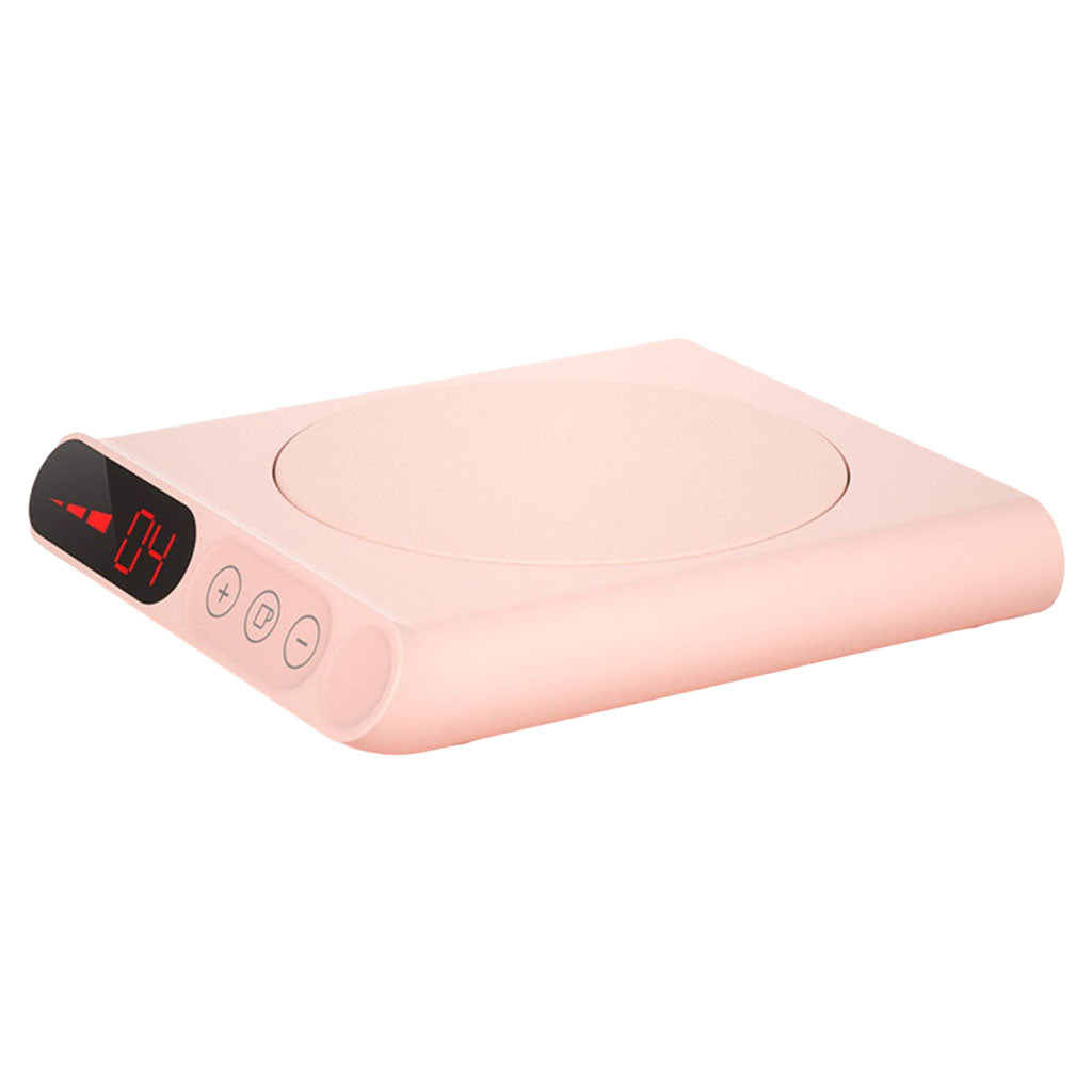 Portable 55 Degree USB 10W Smart Coffee Cup Mug Warmer Accessories Pink