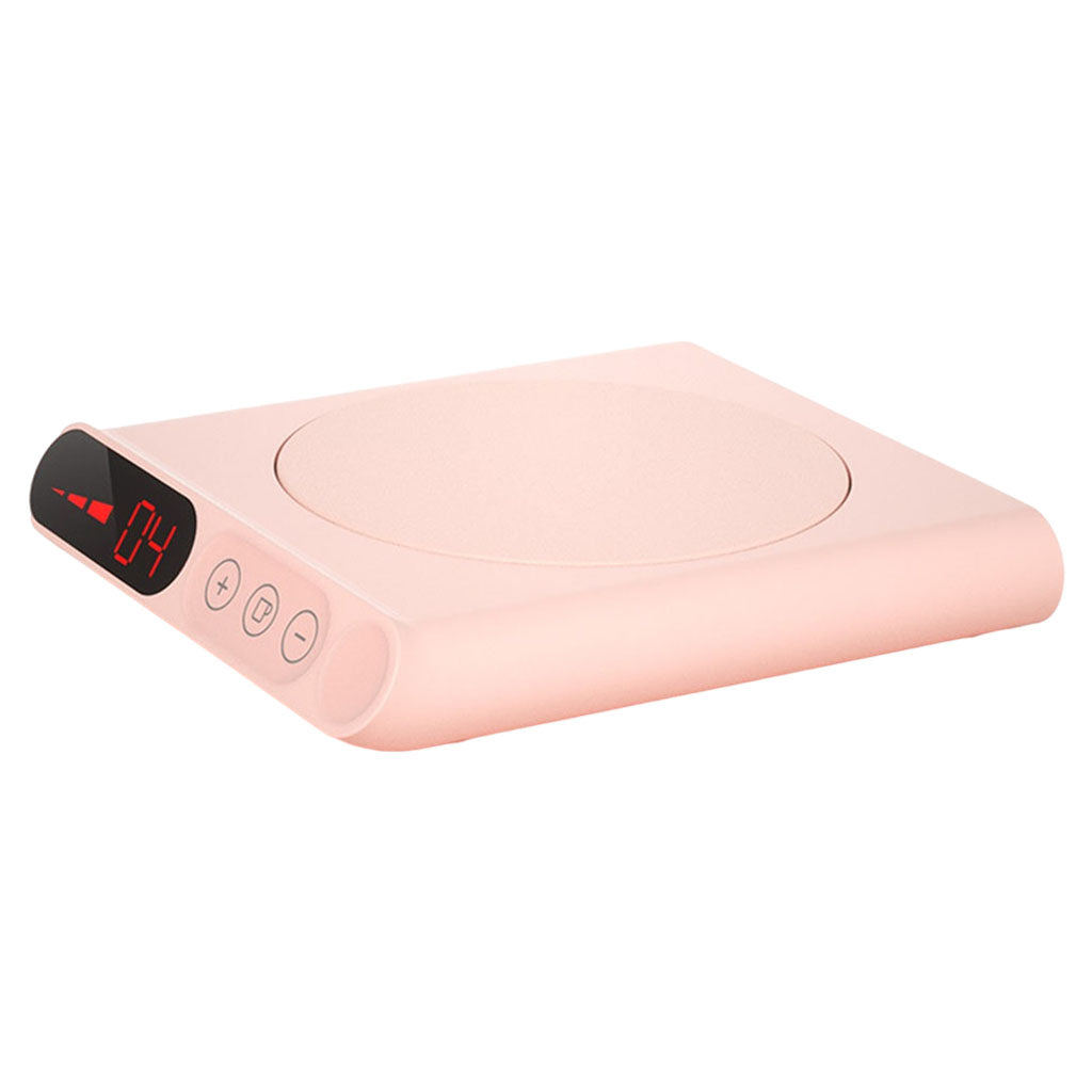 Portable 55 Degree USB 10W Smart Coffee Cup Mug Warmer Accessories Pink