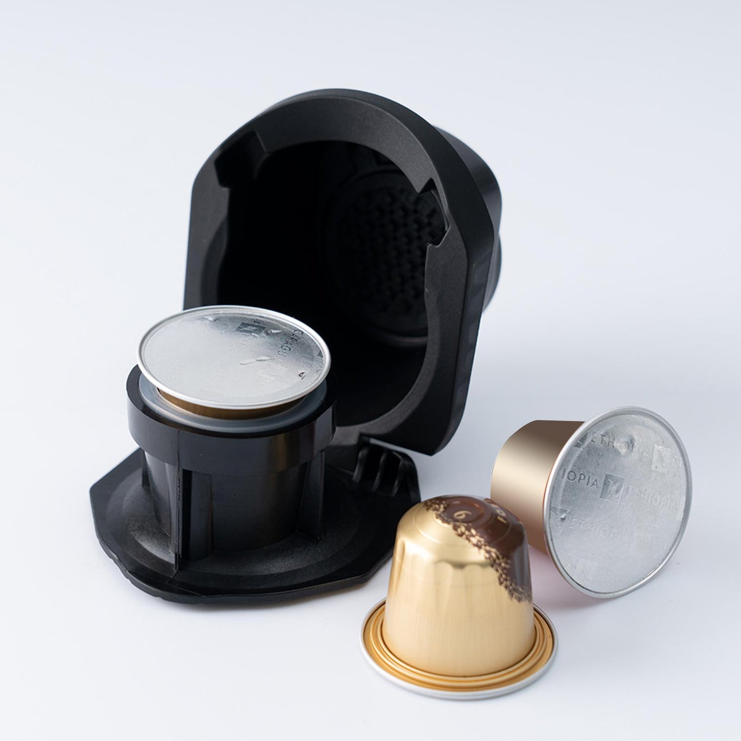 Portable Coffee Capsule Converter Refillable Espresso Machine for Home