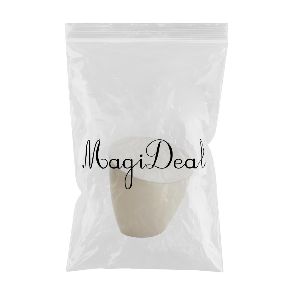 3L Desk Plastic Garbage Disposal Bin Mini Trash Can for Living Room Beige