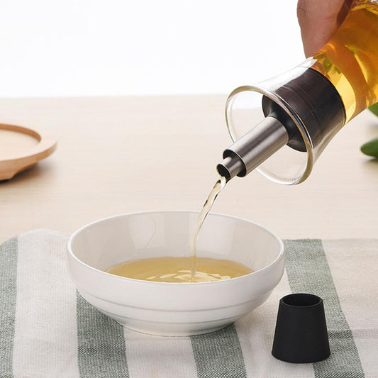 Oil Vinegar Dispenser Kitchen Supplies Oil Can Glass Olive Oil Dispenser 250ml