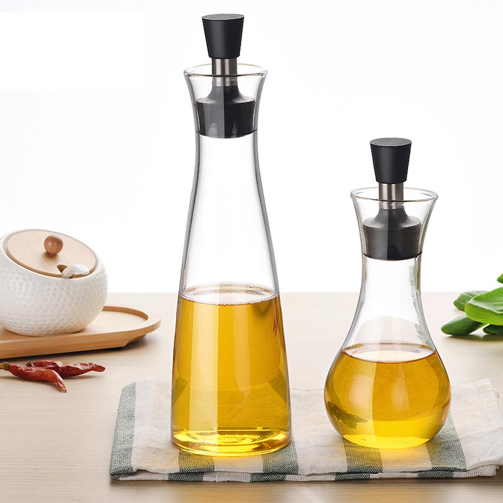 Oil Vinegar Dispenser Kitchen Supplies Oil Can Glass Olive Oil Dispenser 250ml