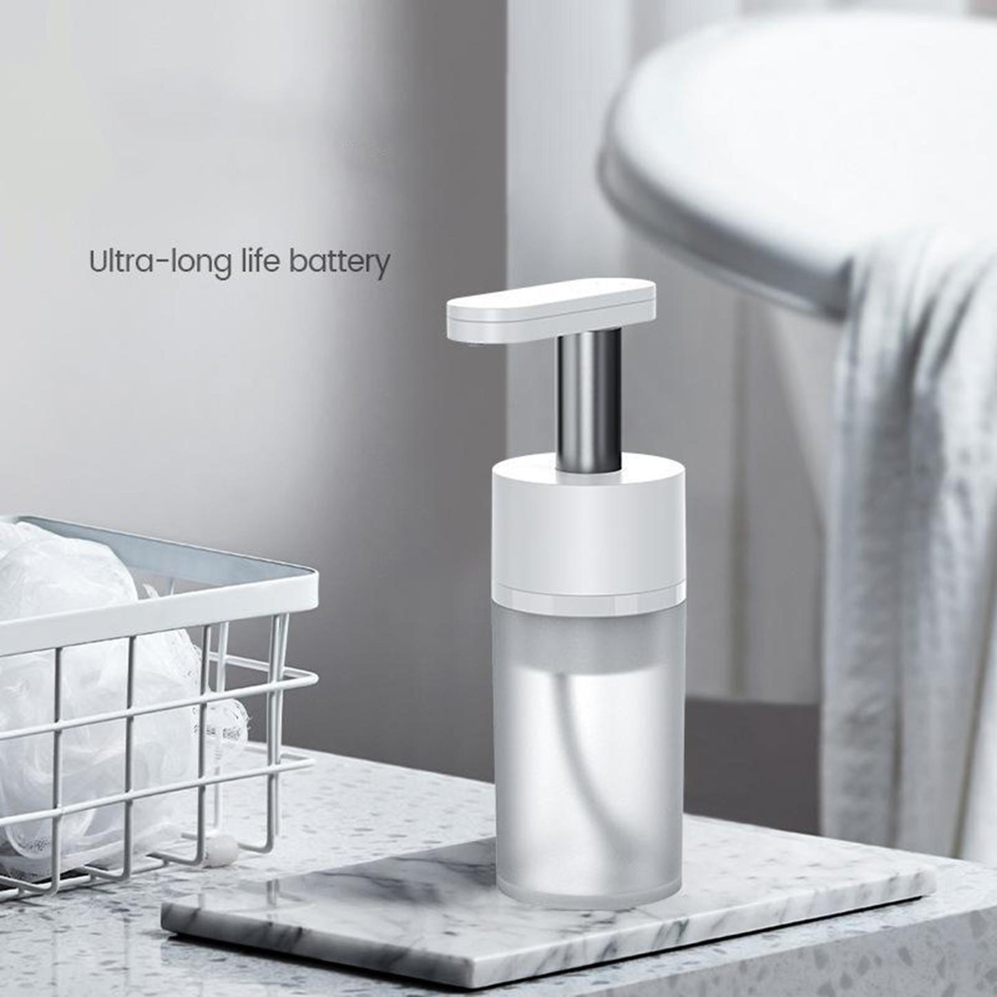 Electric Automatic Foam Soap Dispenser Hands Free Machine for Hotel Office