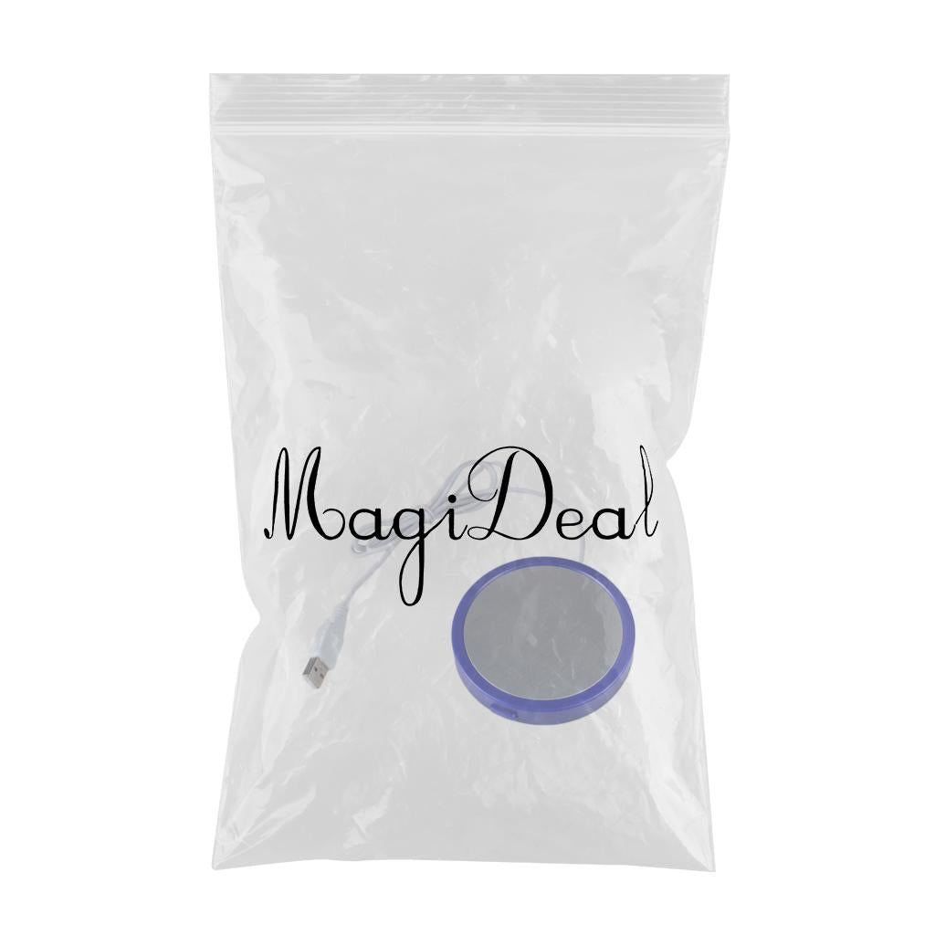 Electric Mug Warmer Desktop Beverage Keep Warm Drinking Cup Heating Blue