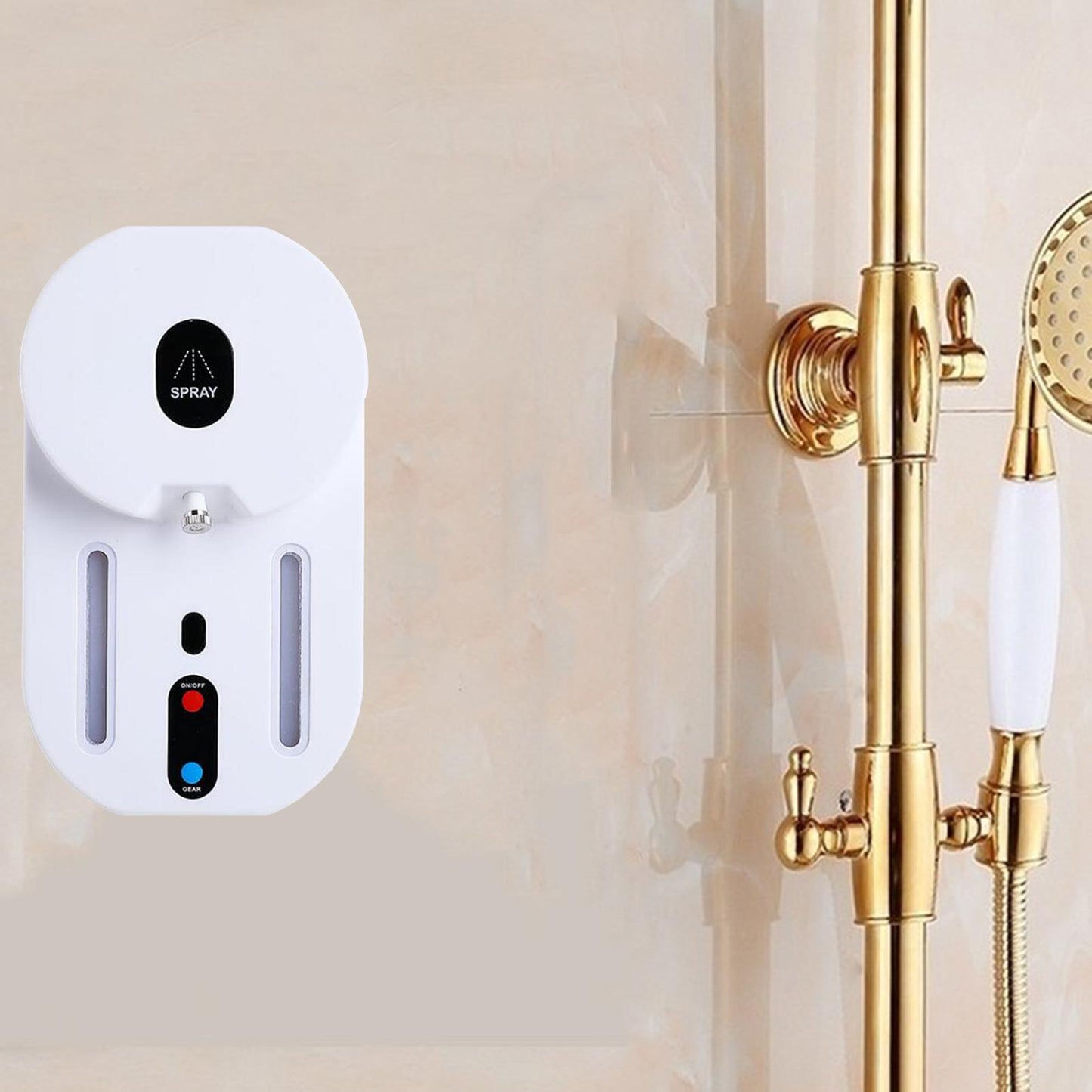 Touchless Soap Dispenser Automatic Handsfree Soap Dish Battery Spray Type