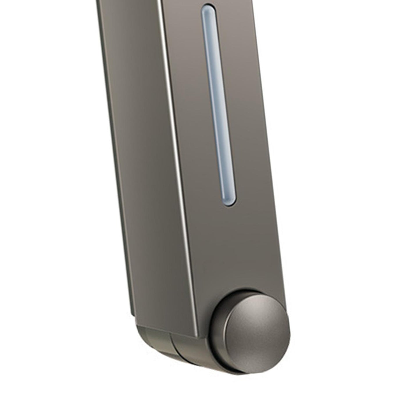 Chamber Soap Dispenser Hand Press Lotion Shampoo Gel Pump Bottle Office Cafe Gray Single