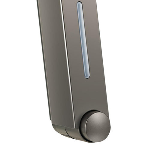 Chamber Soap Dispenser Hand Press Lotion Shampoo Gel Pump Bottle Office Cafe Gray Single