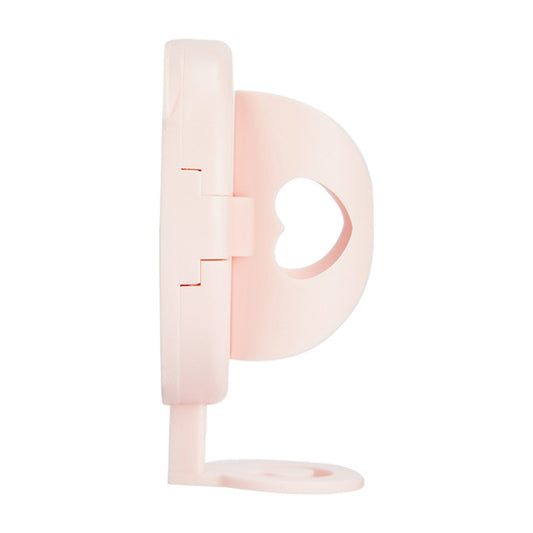 Multifunctional Wall Mount Wall Suction Type Toothbrush Holder for Bathroom pink