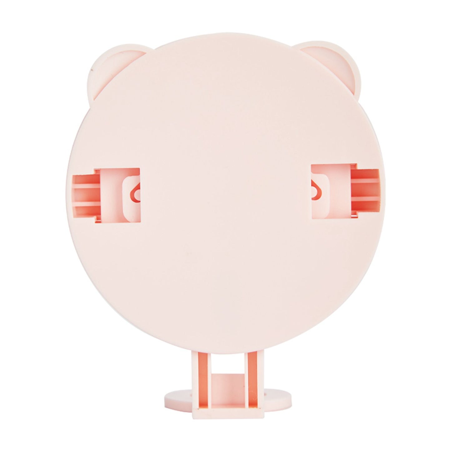 Multifunctional Wall Mount Wall Suction Type Toothbrush Holder for Bathroom pink