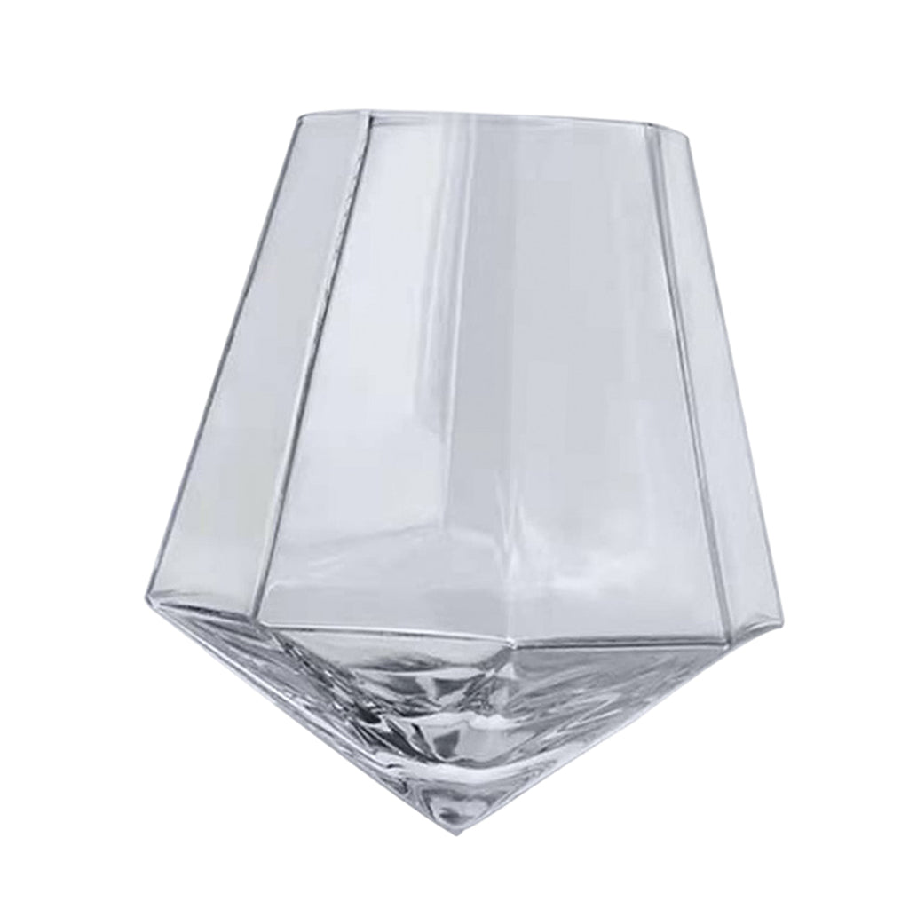 Crystal Octagonal Glass Lustre Elegant Brandy Diamond Octagonal Glasses