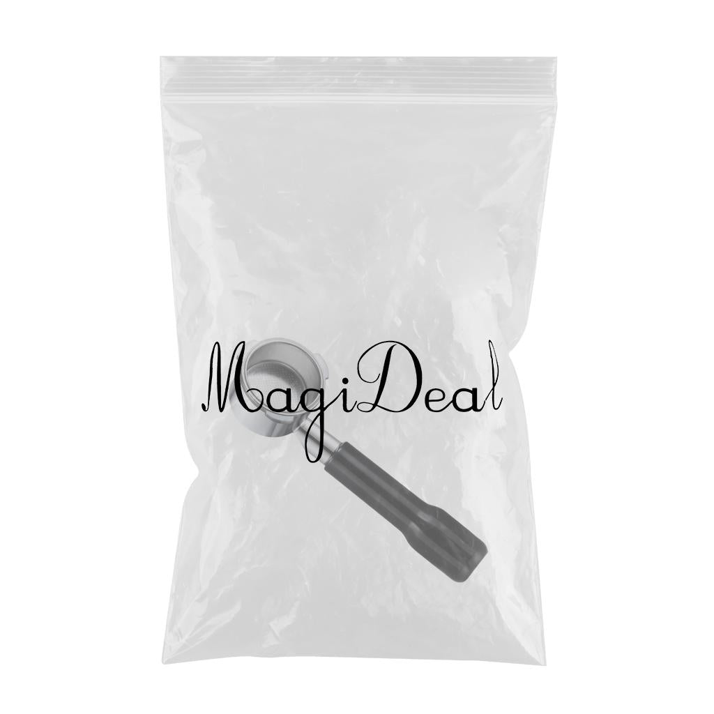 51mm Coffee Bottomless Portafilter Filter Basket Replacements for Delonghi A