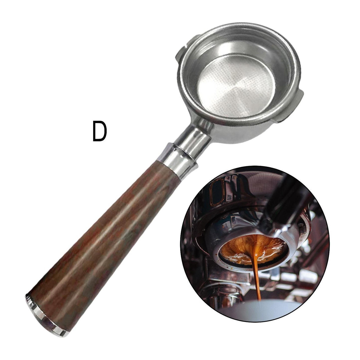 58mm Coffee Bottomless Portafilter Filter fits for Breville BES920 980 D