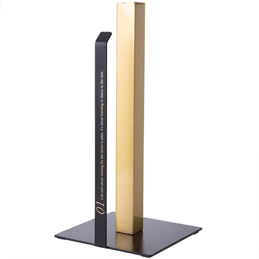 Paper Towel Holder 13 inch Dispenser Modern Standing for Kitchen Family