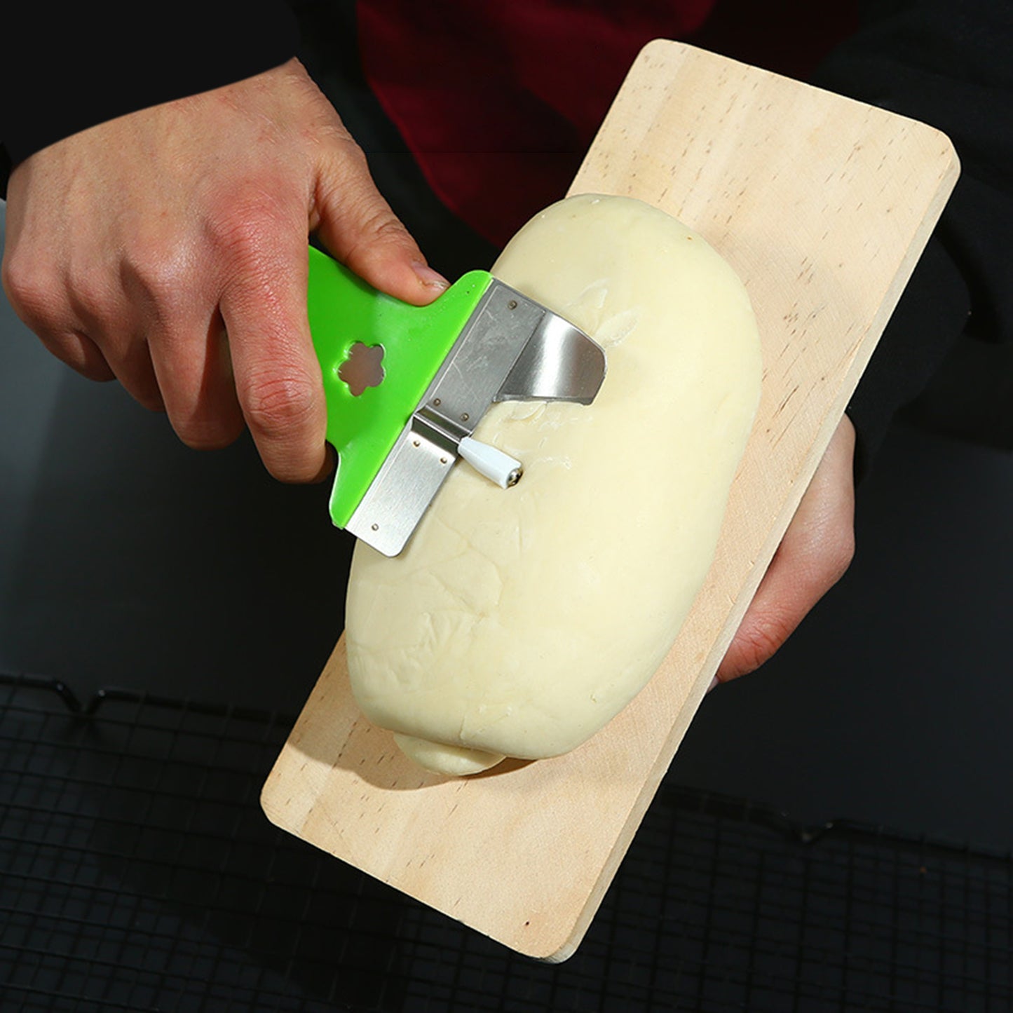 Small Cutting Board Wood Mini Pallet with Handle Tool for Cooking Home