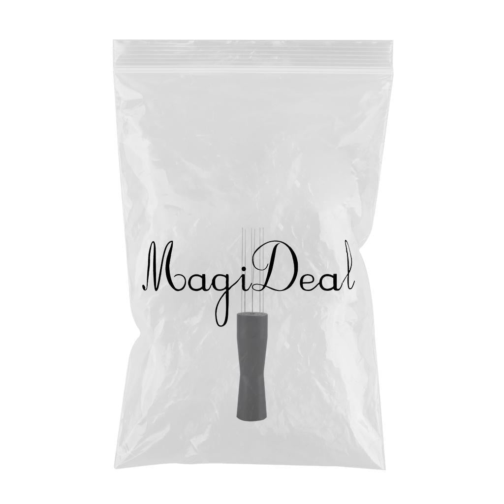 Needle Style Coffee Tamper Distributor Espresso Hand Stirrer Tool Black