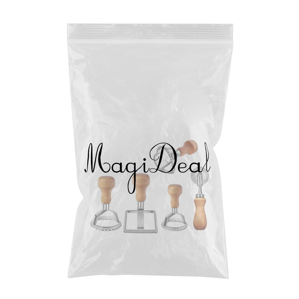 Cookies Press Stamp Set Cutter Dough Pasta Maker With Wooden Handle