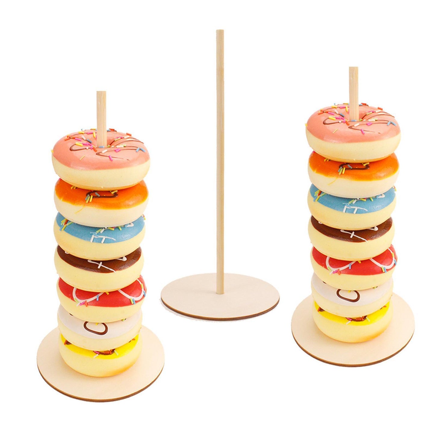 Donuts Stand Wedding Suppy Donut Display Reunions Dessert Table Party Decor Heart Shaped