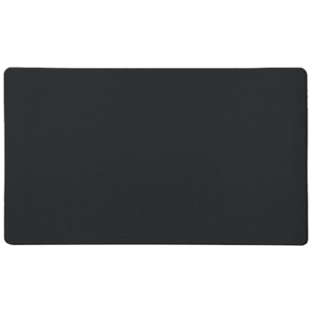 Kitchen Mat Cushioned Runner Floor Mat Rug Thick PVC for Home Sink Bedroom Black 1 Piece