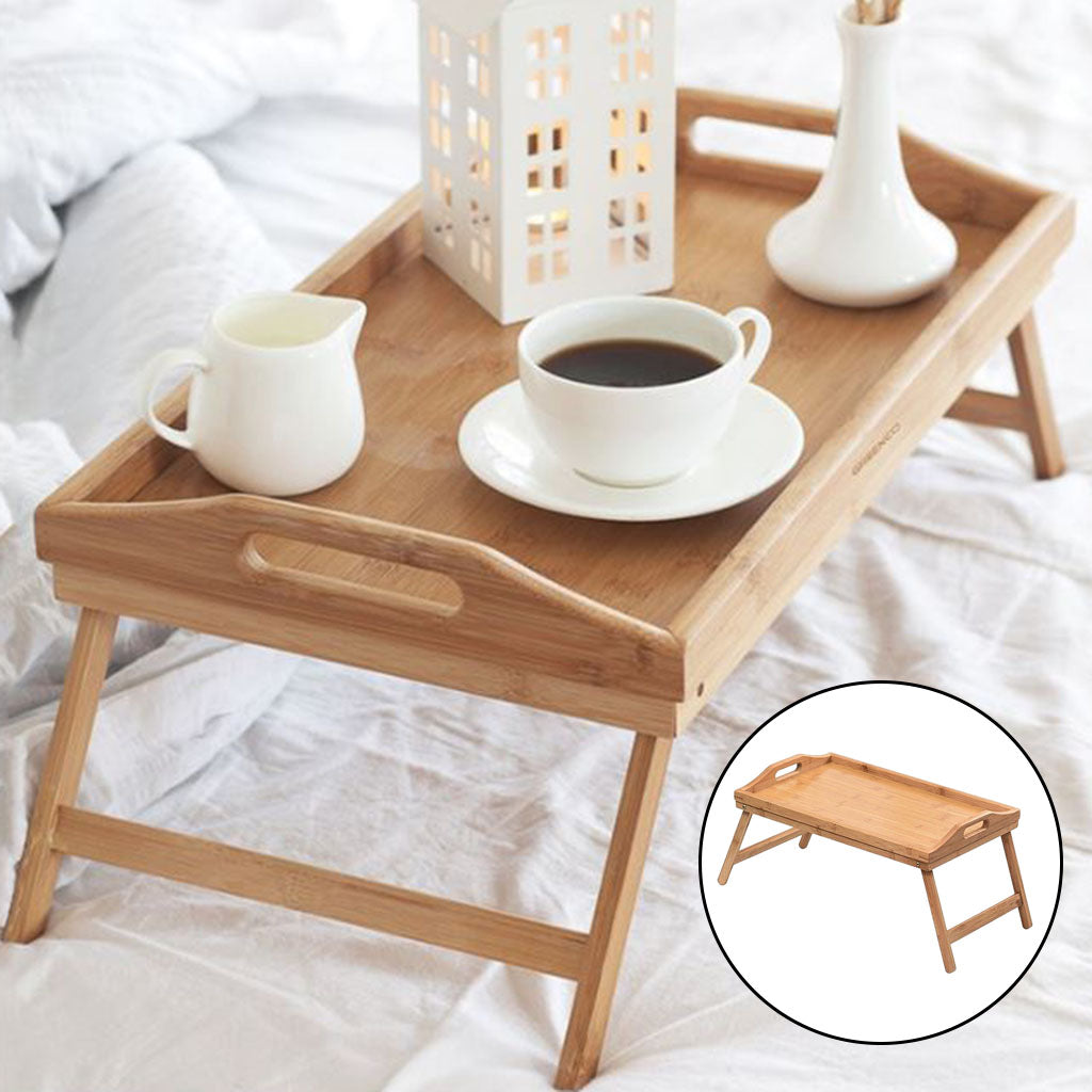 Bed Tray with Handles Bed Table Couples Eating Working Lazy Office Bed Desk