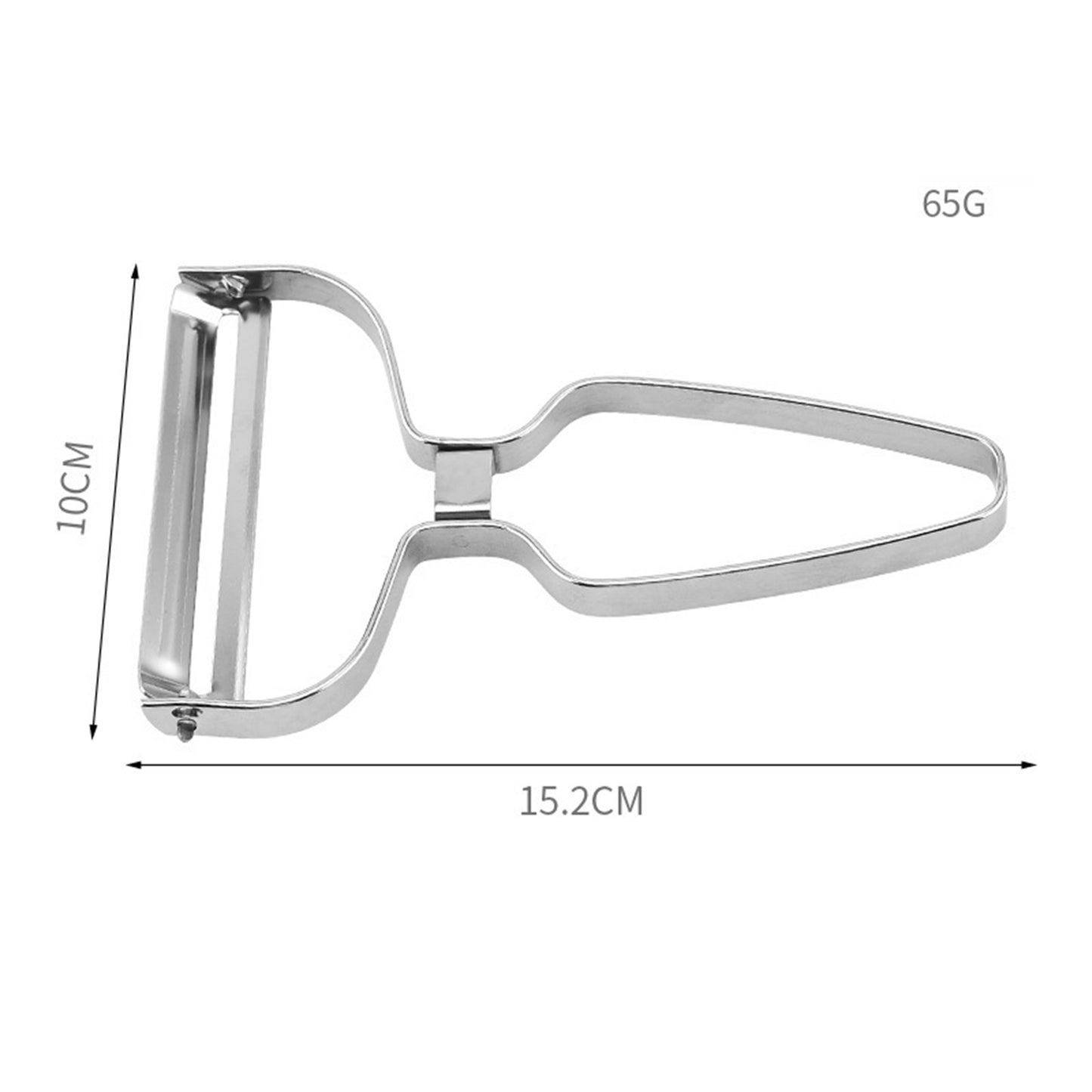 Rustproof Stainless Steel Vegetable Peeler Potato Carrot Peelers Non-Slip