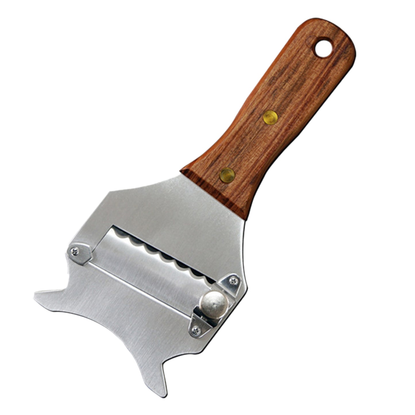 Rustproof Truffle Slicer Adjustable Chocolate Cheese Shaver Beech Handle
