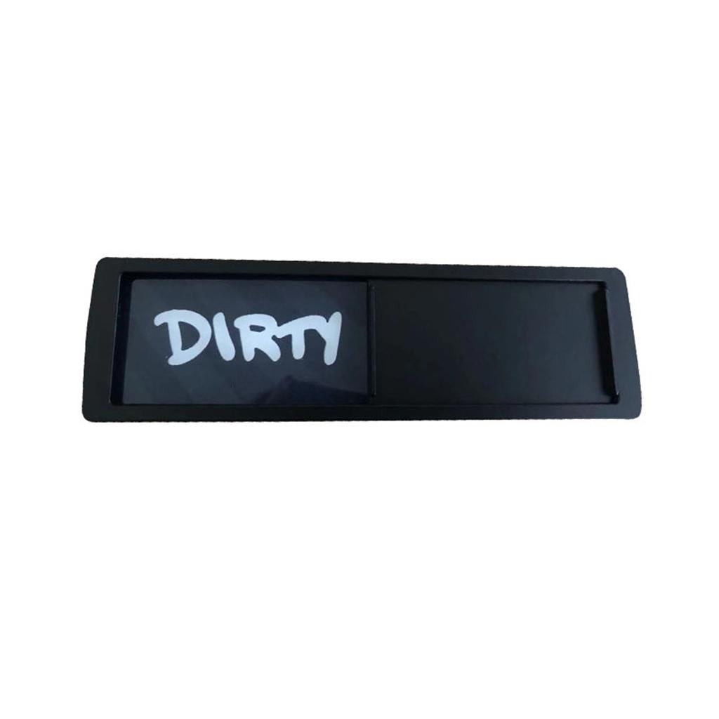 Magnet Clean Dirty Sign Dishwasher Indicator for Kitchen Dishwasher Fridge Blue Gray Black