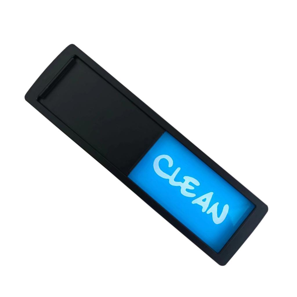Magnet Clean Dirty Sign Dishwasher Indicator for Kitchen Dishwasher Fridge Blue Gray Black