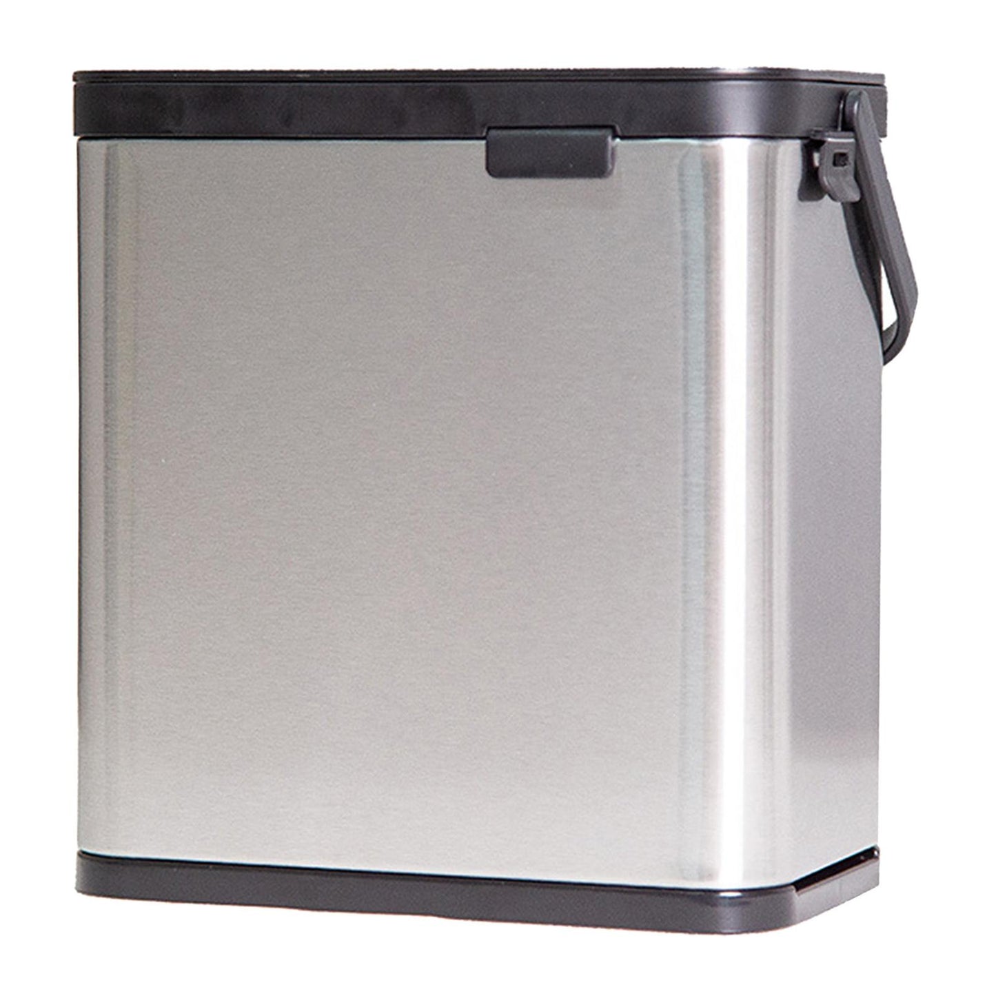 4L Hanging Trash Can Waste Bin Over Cabinet Door Indoor Mounted Trash Bin