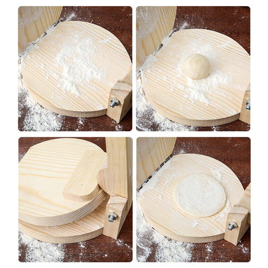 Ravioli Dough Presser Making Mold Pie Corn Manual for Home Kitchen Gadget