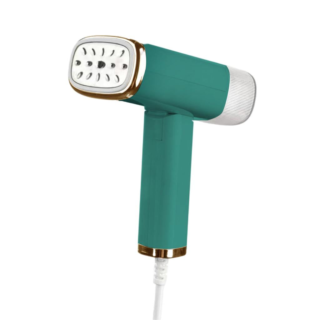 Handheld Garment Steamer Wrinkle-Free Sterilization Steam for Clothes green