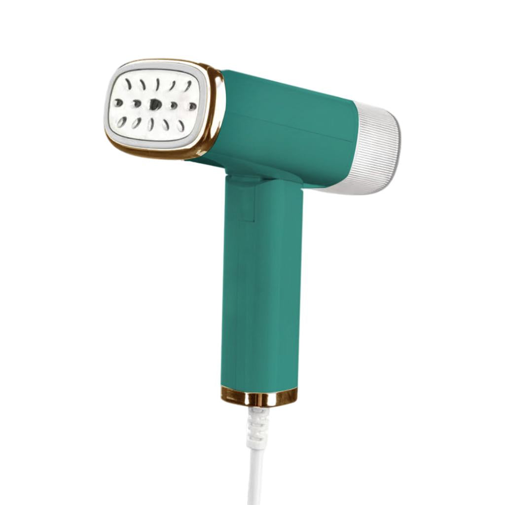 Handheld Garment Steamer Wrinkle-Free Sterilization Steam for Clothes green