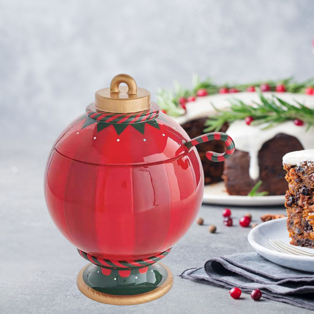 Christmas Snacks Jar for Candy Storage Container for Kitchen Party Christmas
