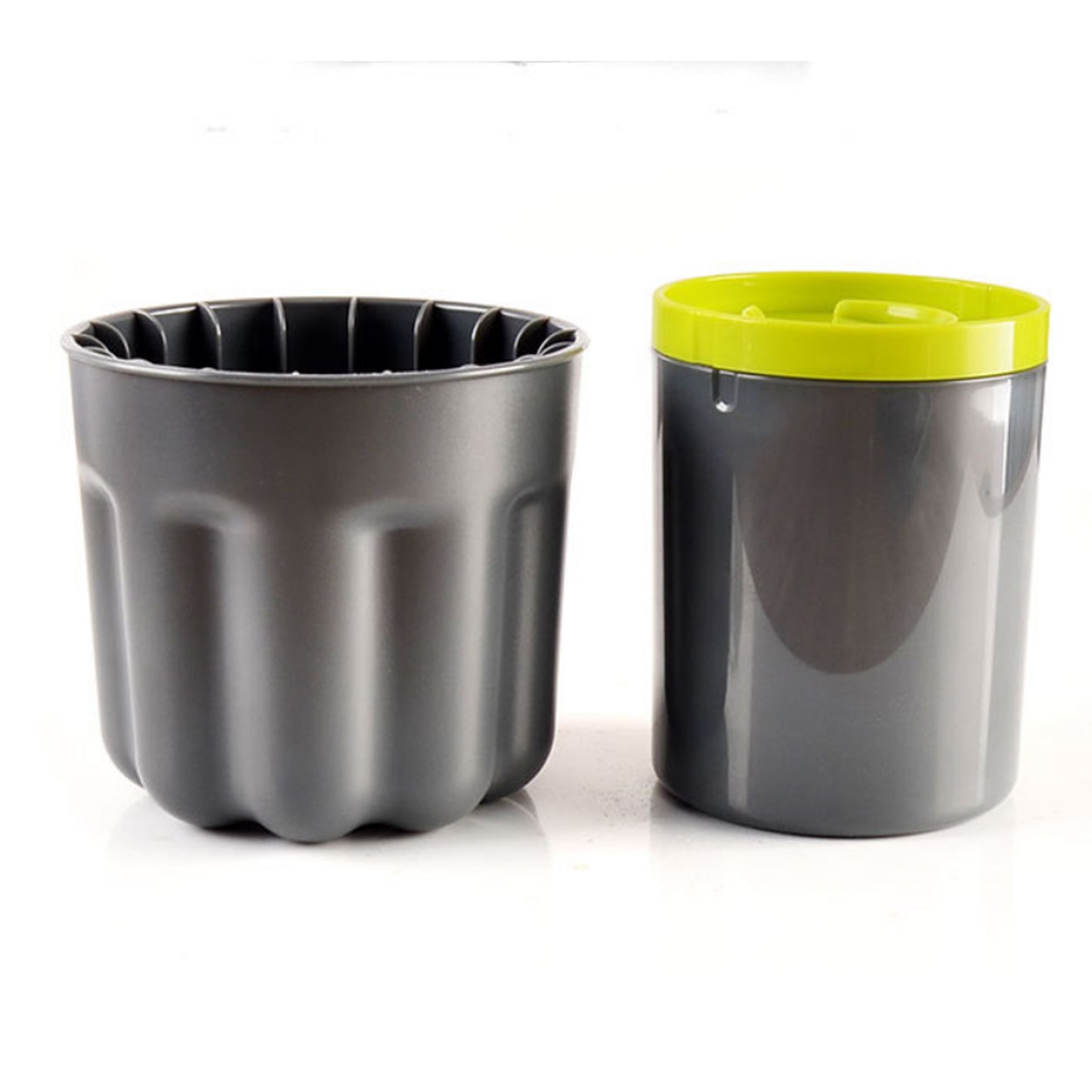 Coffee Powder Slag Bucket Dump Container Waste Bucket Push-Type Office Bar