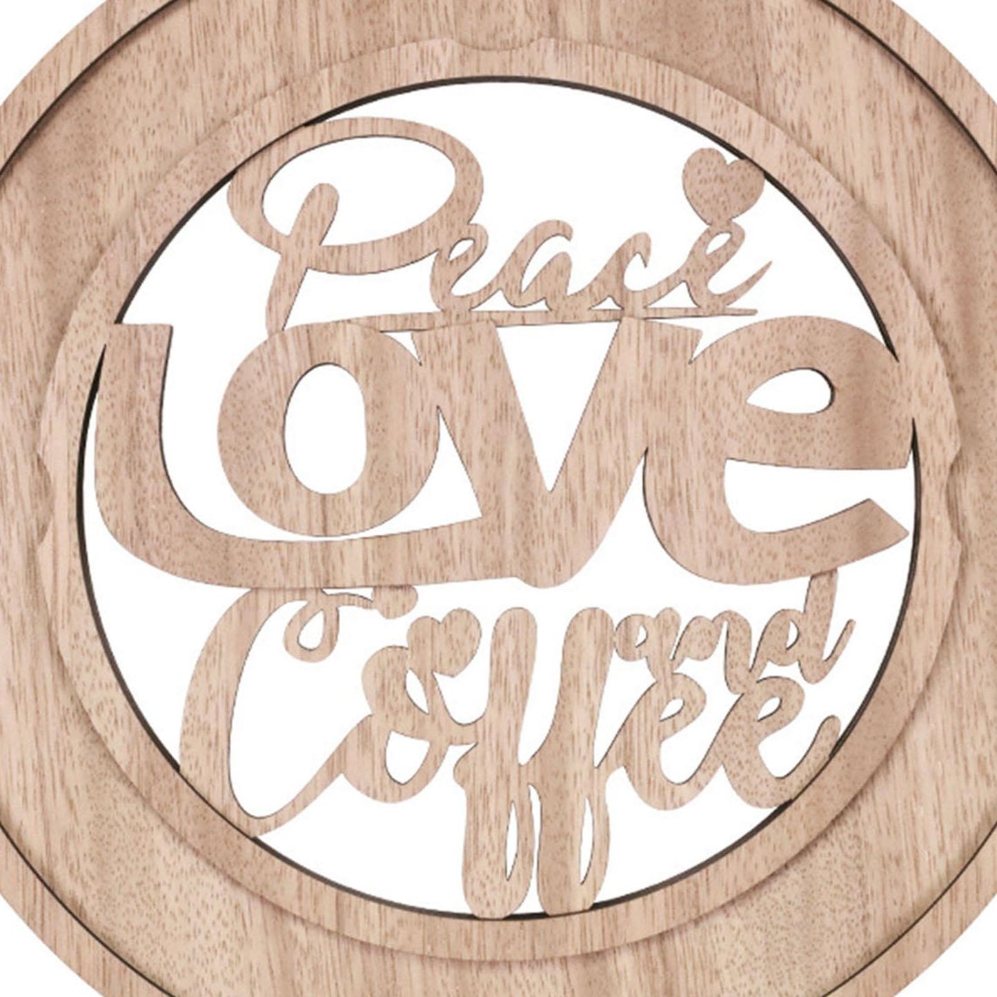 Coffee Pod Rack Wooden Storage Container Creative Gifts for Kitchen Peace  L