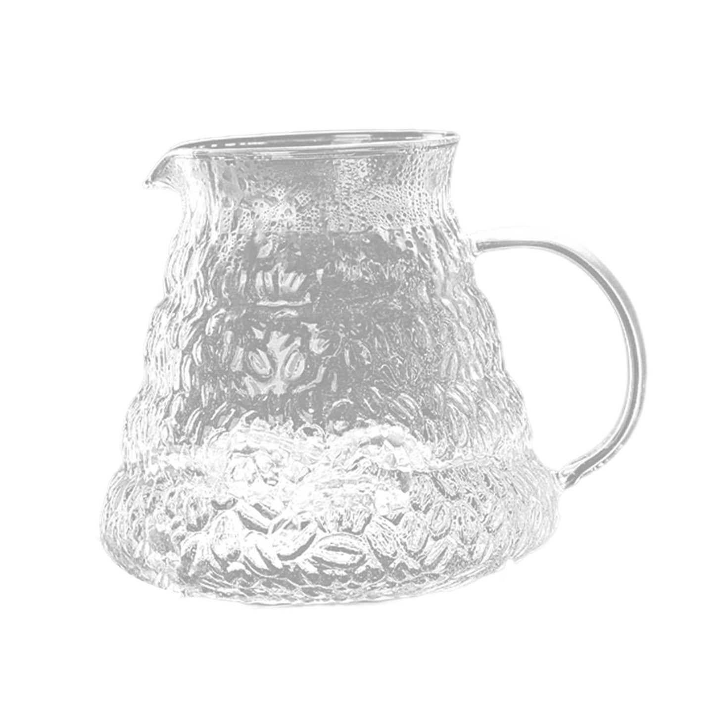 Glass Tea Dripper Set White Reusable Craft for Home Coffee Tea Cloud Pot