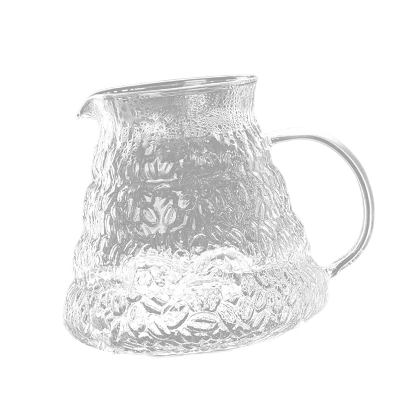 Glass Tea Dripper Set White Reusable Craft for Home Coffee Tea Cloud Pot