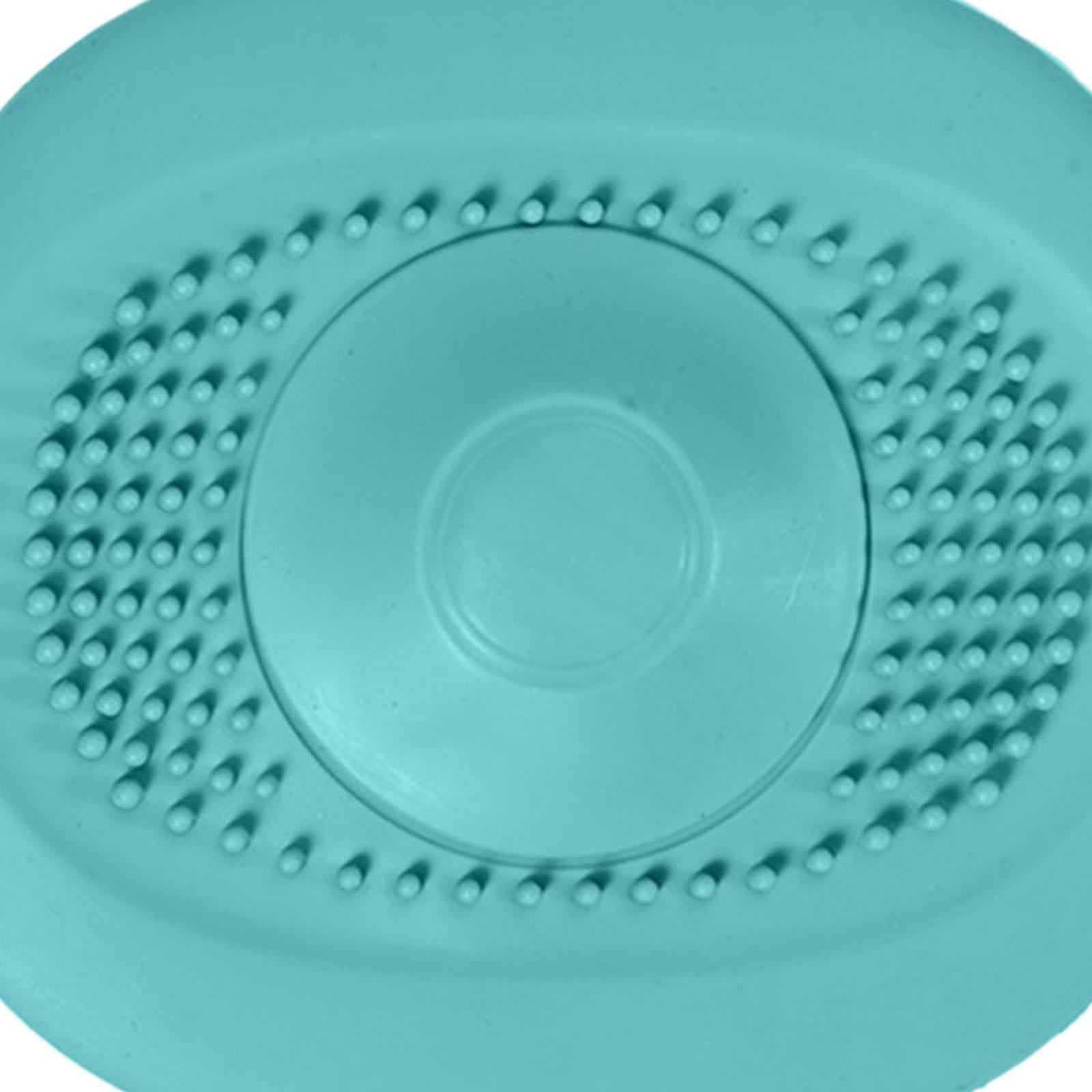 Tpr Silicone Strainer Diverse Needs Vortex for Household Cleaning Bathtub green