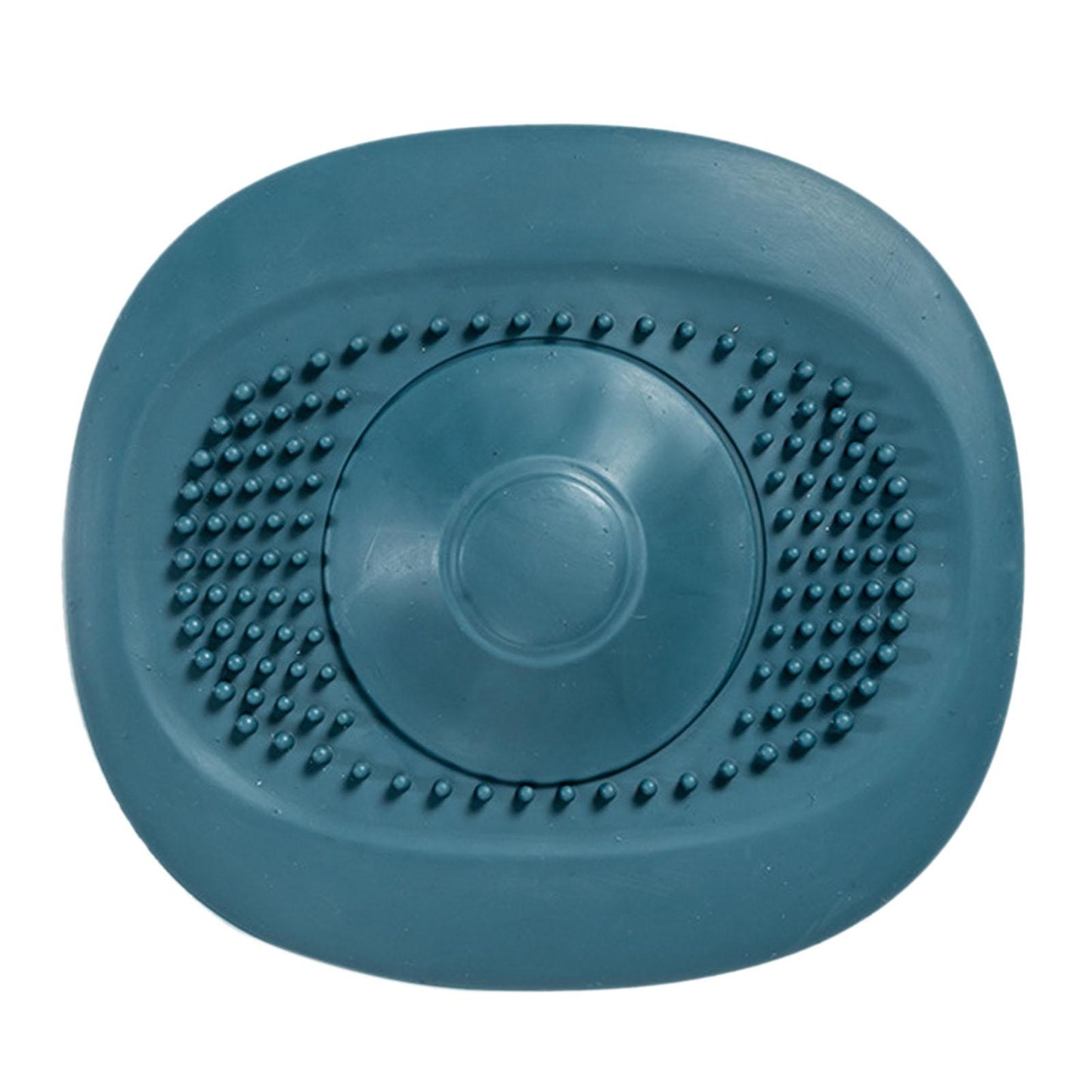 Tpr Silicone Strainer Diverse Needs Vortex for Household Cleaning Bathtub blue