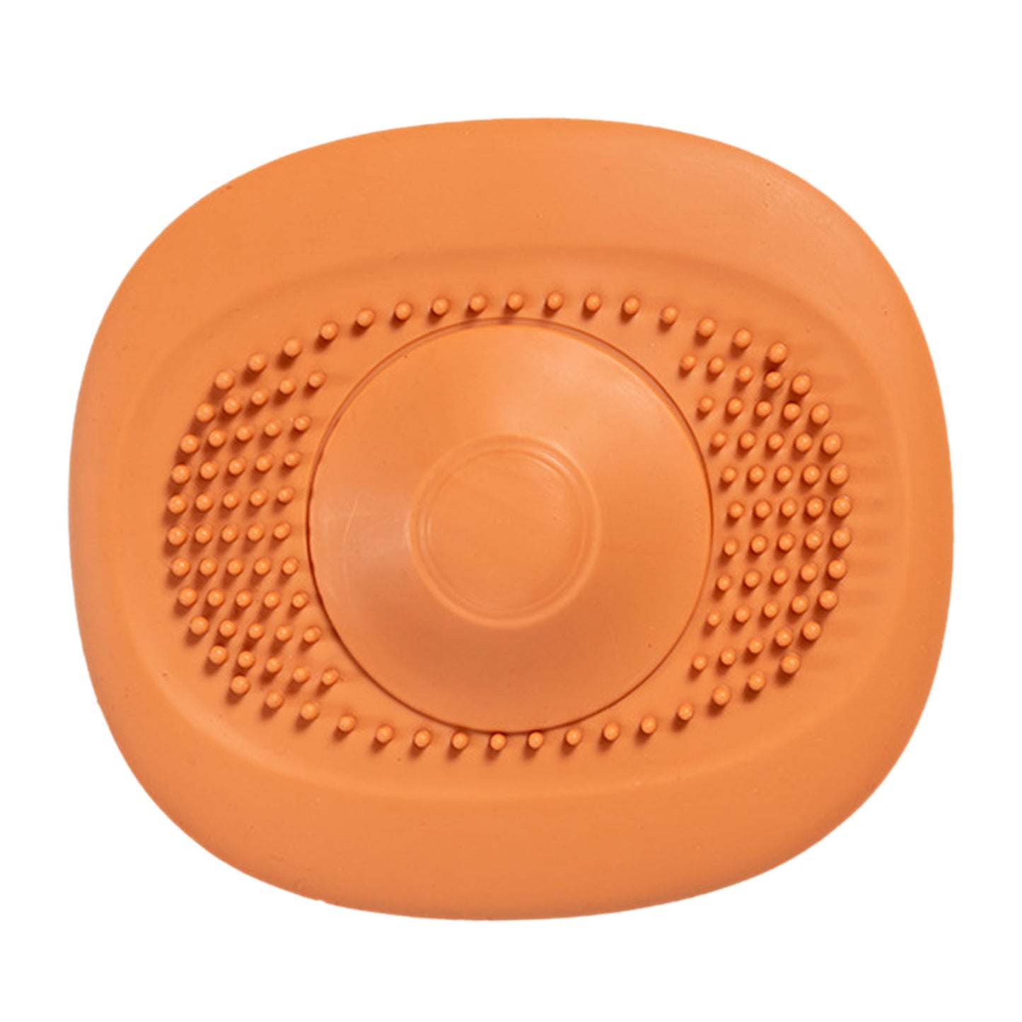 Tpr Silicone Strainer Diverse Needs Vortex for Household Cleaning Bathtub orange