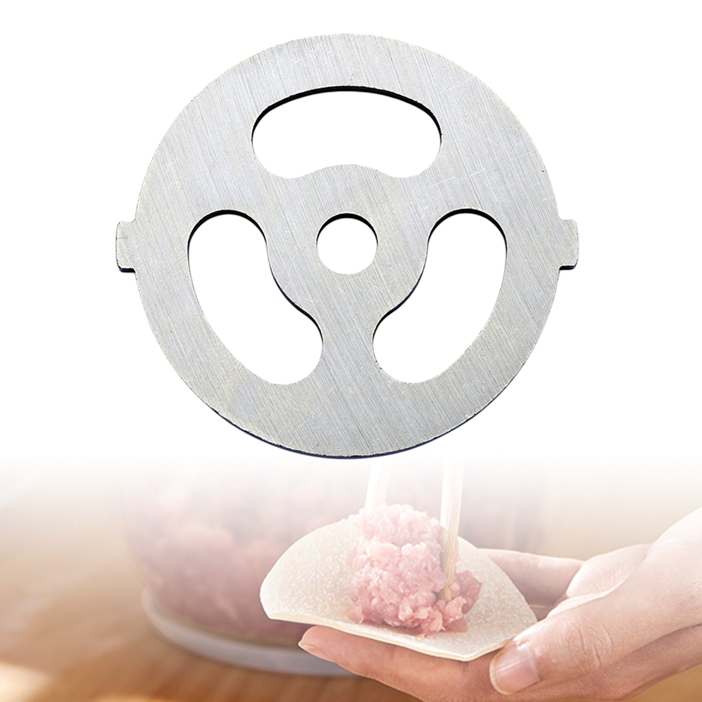 Stainless Steel Meat Meat Grinder Plates Discs for Food Chopper Kitchen Aid 3 Holes