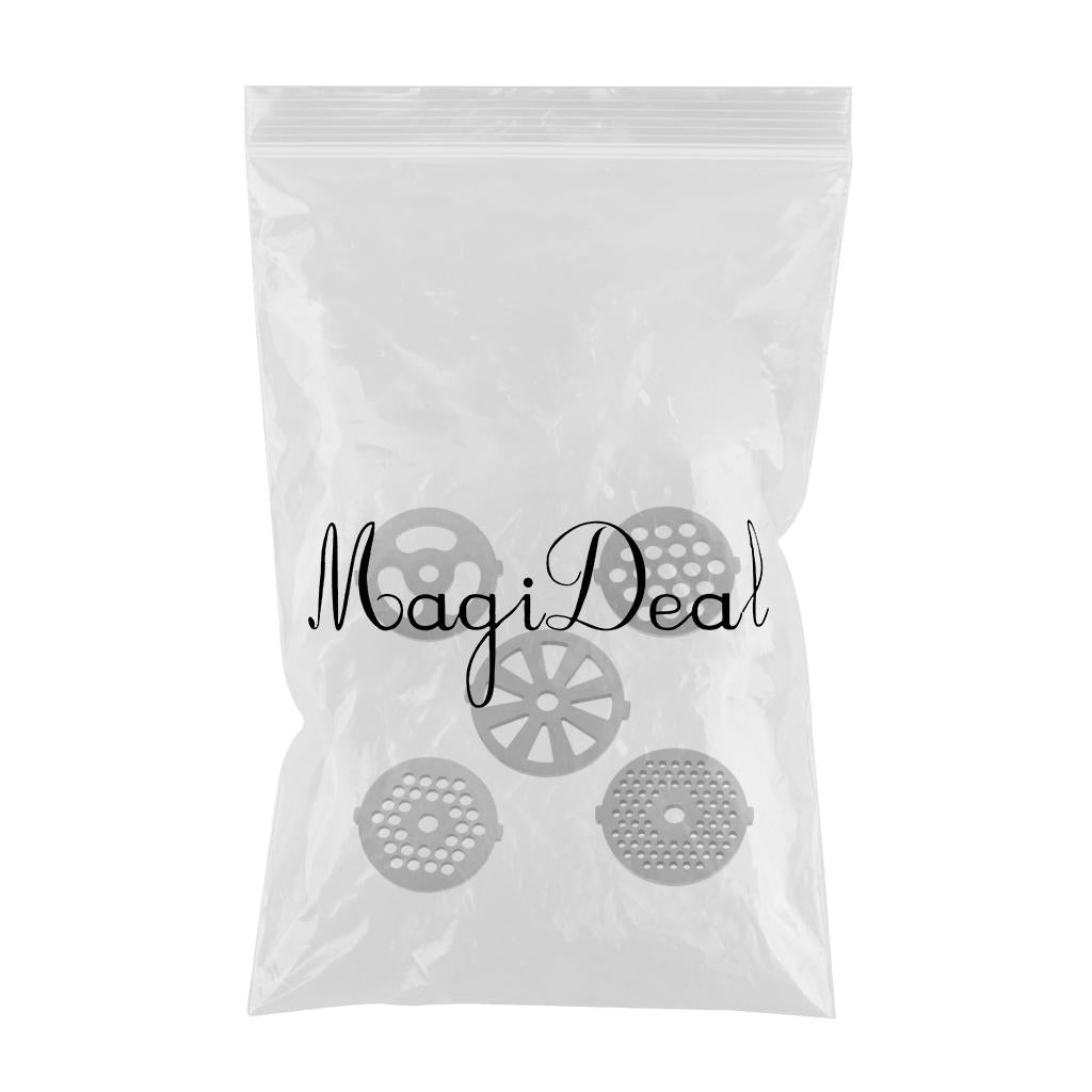 Food Grinder Blade Cutter Disc Various Thicknesses for Kitchen 5 Pieces