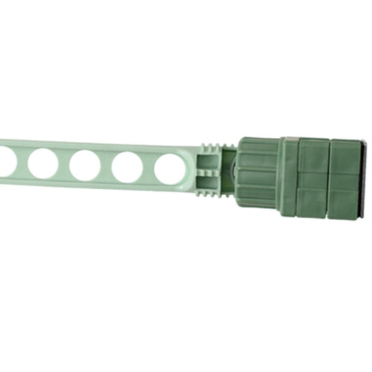 Space Saving Balcony 8 Hole Clothes Hanging Drying Rack Window Frame Hanger Green