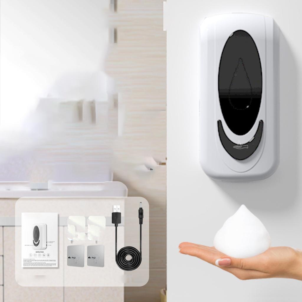 Automatic Sensor Hand Soap Dispenser USB Charging 800ml for Office Kitchen Foam soap