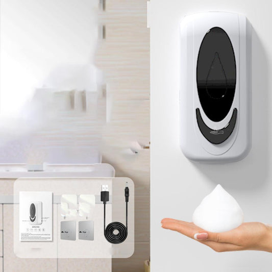 Automatic Sensor Hand Soap Dispenser USB Charging 800ml for Office Kitchen Foam soap