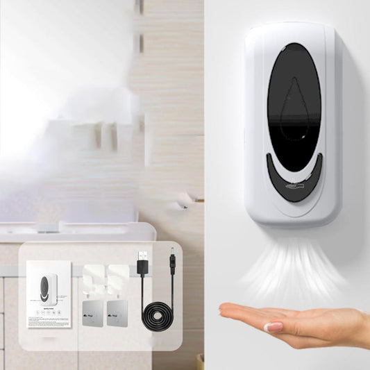 Automatic Sensor Hand Soap Dispenser USB Charging 800ml for Office Kitchen Spray soap